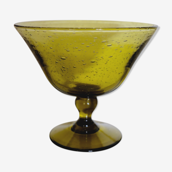 Biot glassware fruit cup - unique piece