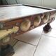 Authentic Bajot coffee table from Rajasthan, 19th century.