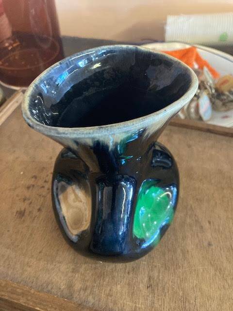 Varnished terracotta vase