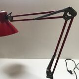 Lampe architecte rouge Made in RDA