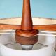 Vintage Temde lighting suspension, mid-century suspension from the sixties.