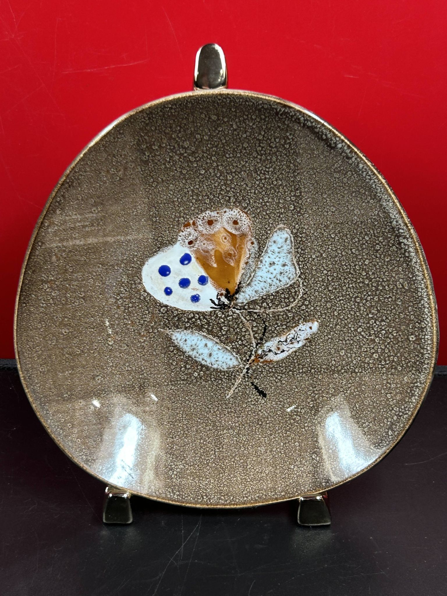 Set of 5 deep plates 21 cm in earthenware from MBFA Pornic model diff.