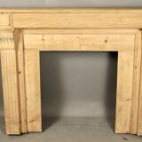 Pine fireplace