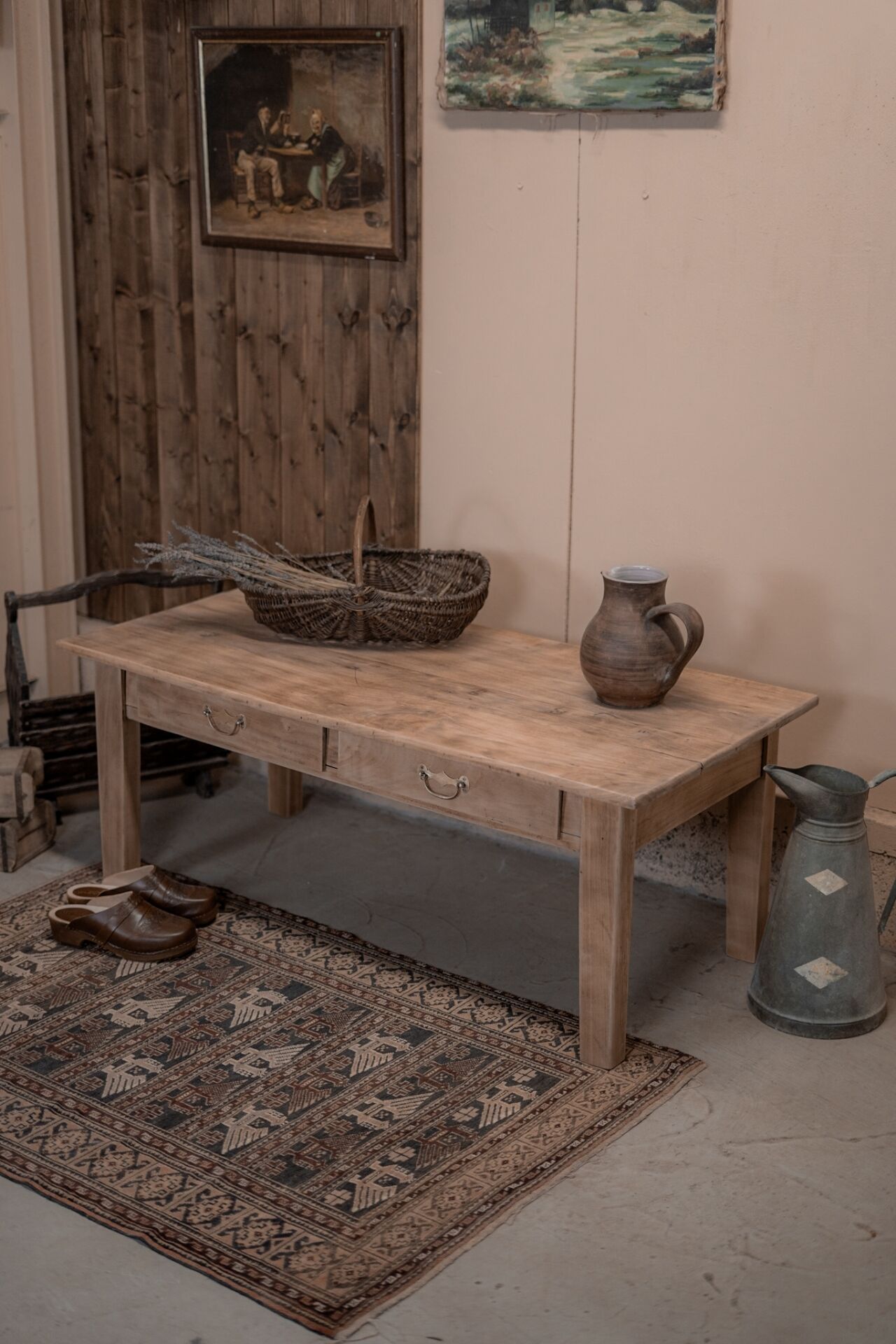 Beech coffee table