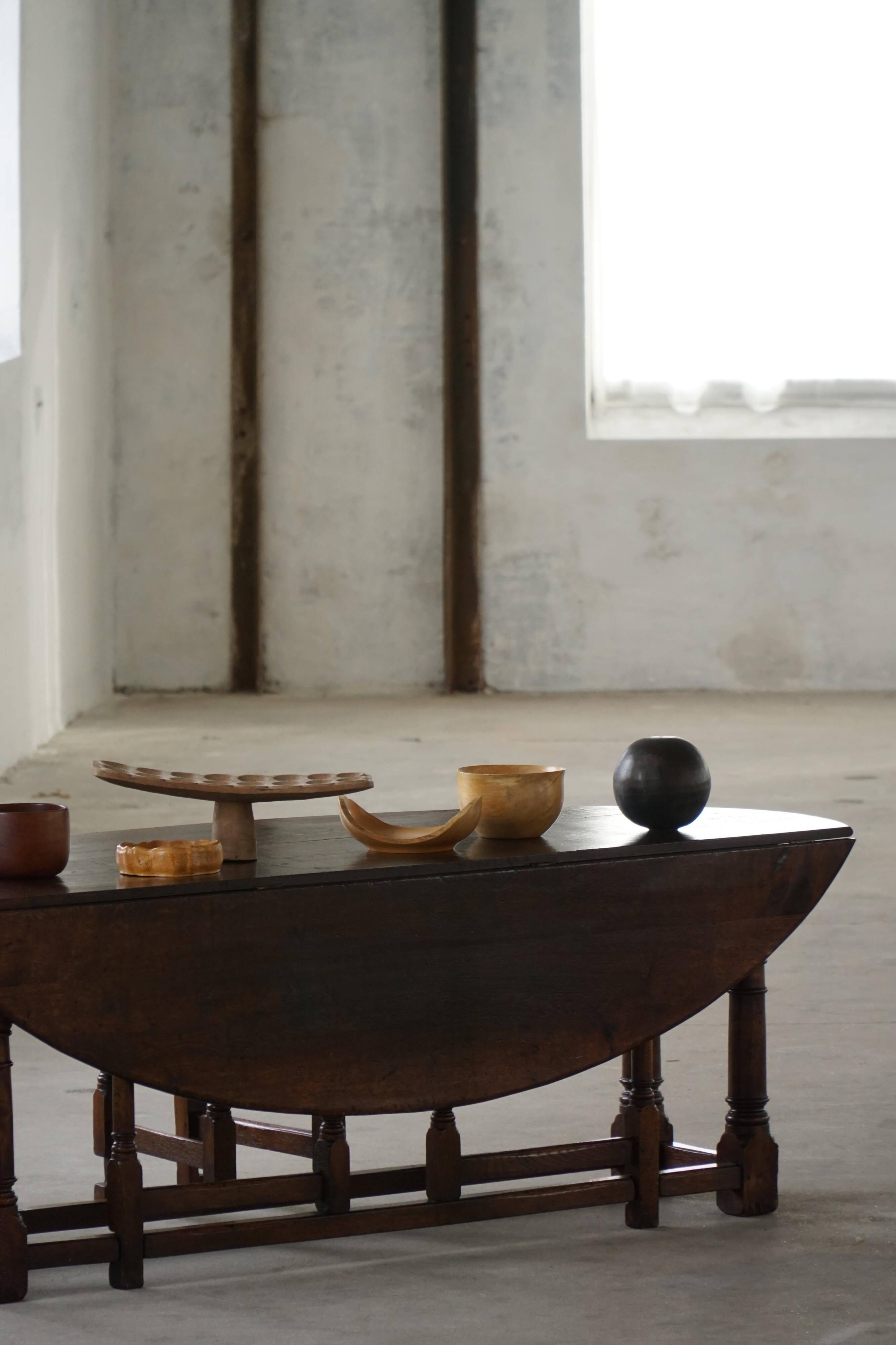 Grande table de salle à manger / console moderne française, milieu du 20e siècle