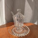 Baccarat crystal mustard
