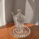 Baccarat crystal mustard