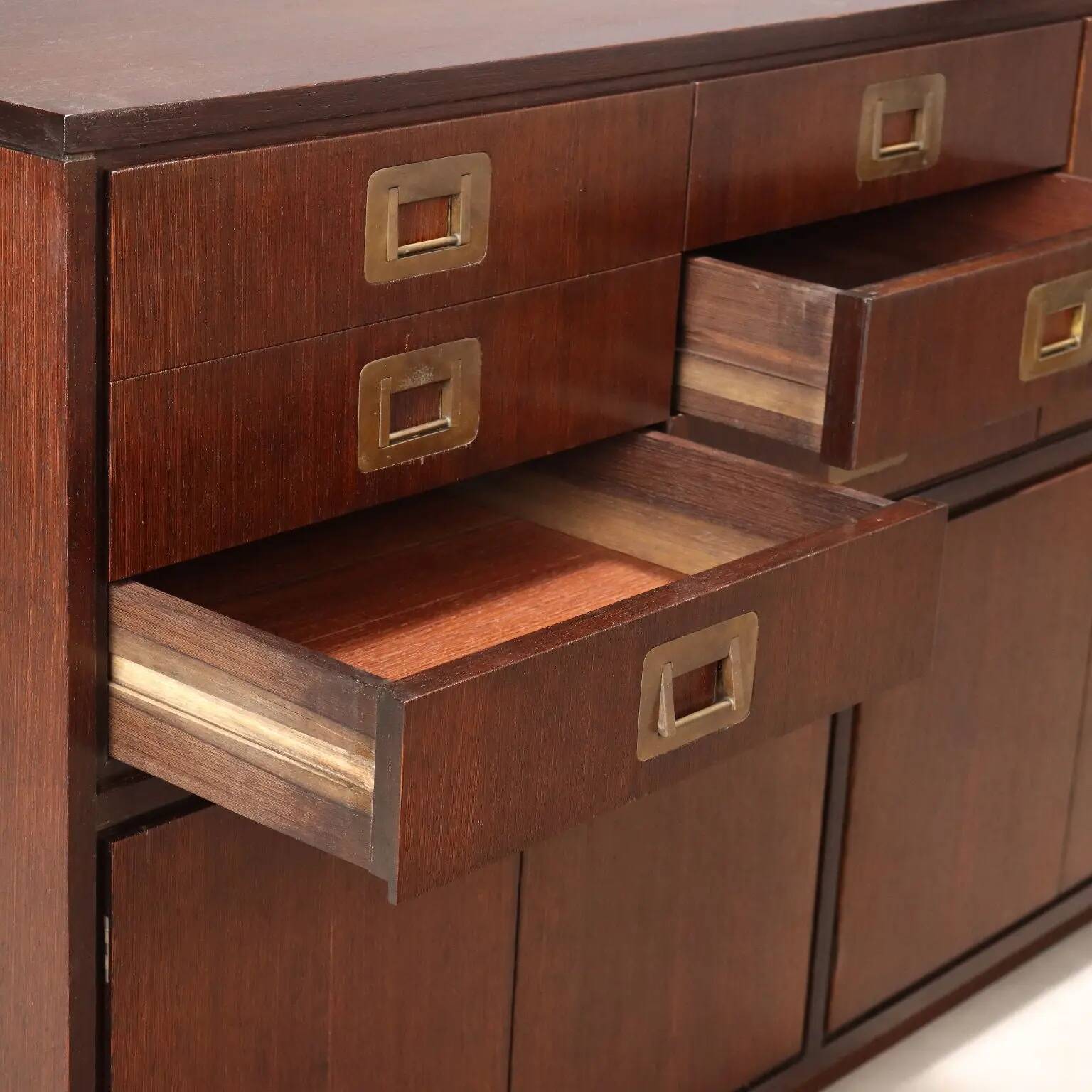 Vintage Brugnoli buffet design by Ico Parisi, Italy, 1960s.