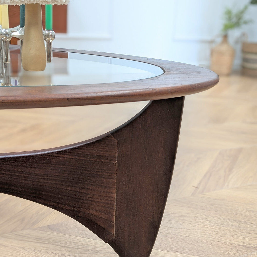 Vintage oval Astro coffee table