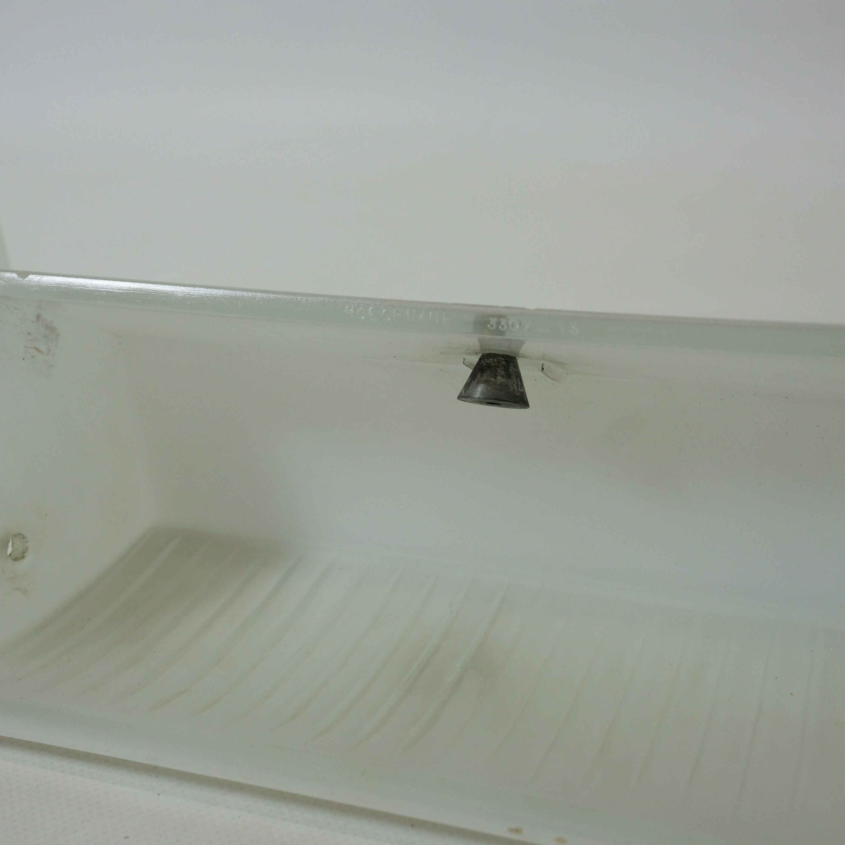 Pair of glass wall light of the years 50 Holophane