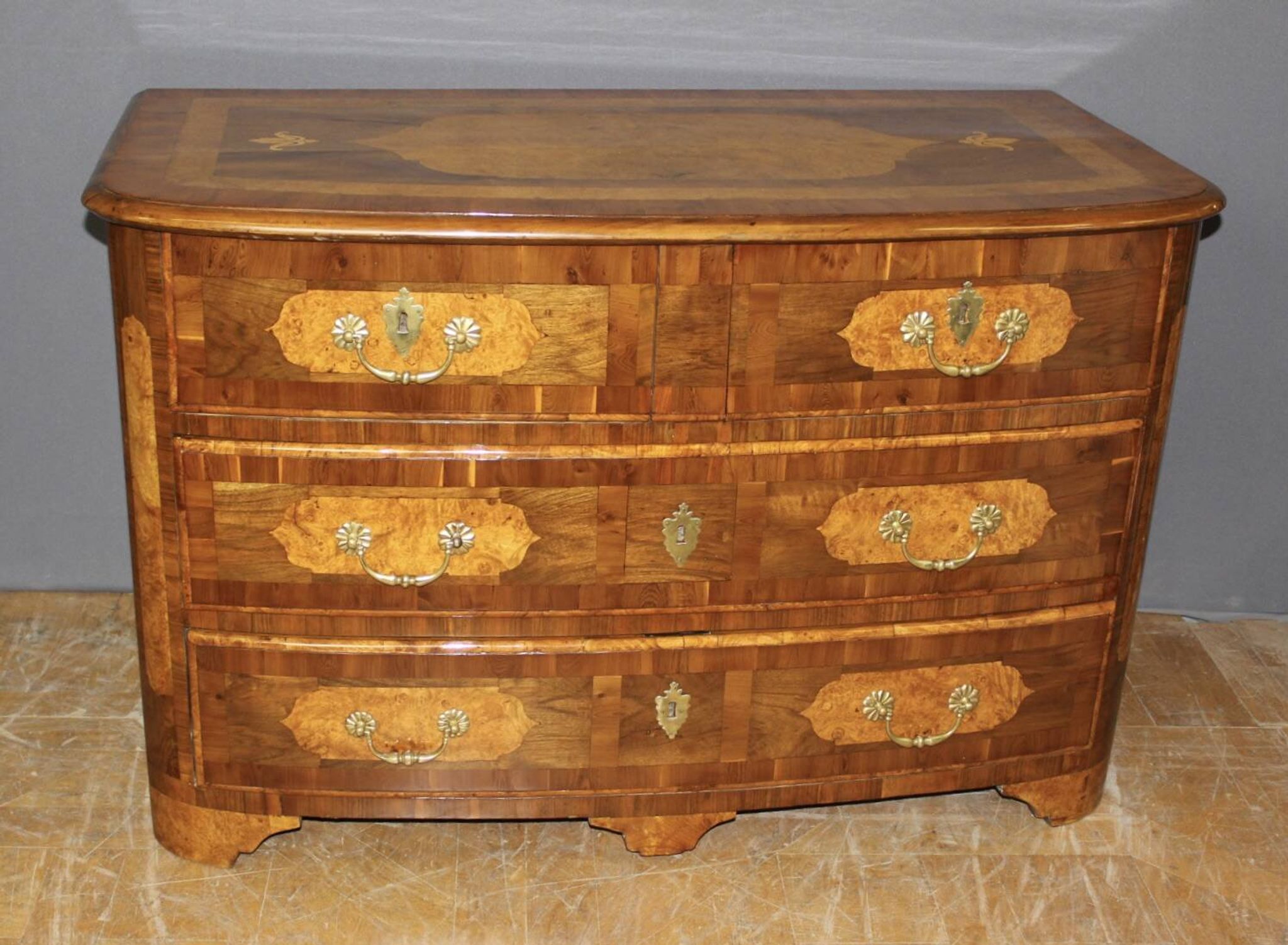 Commode Louyis XIV en marqueterie XVIIIe