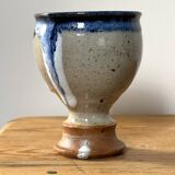 Glazed ceramic chalice