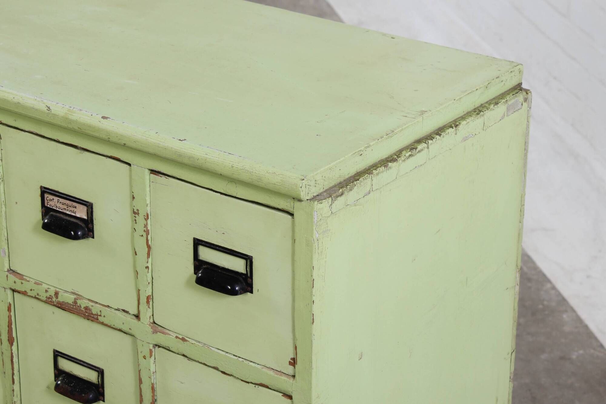 Industrial vintage drawer cabinet apothecary cabinet chest of drawers