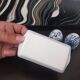 Vintage blue porcelain salt and pepper shakers