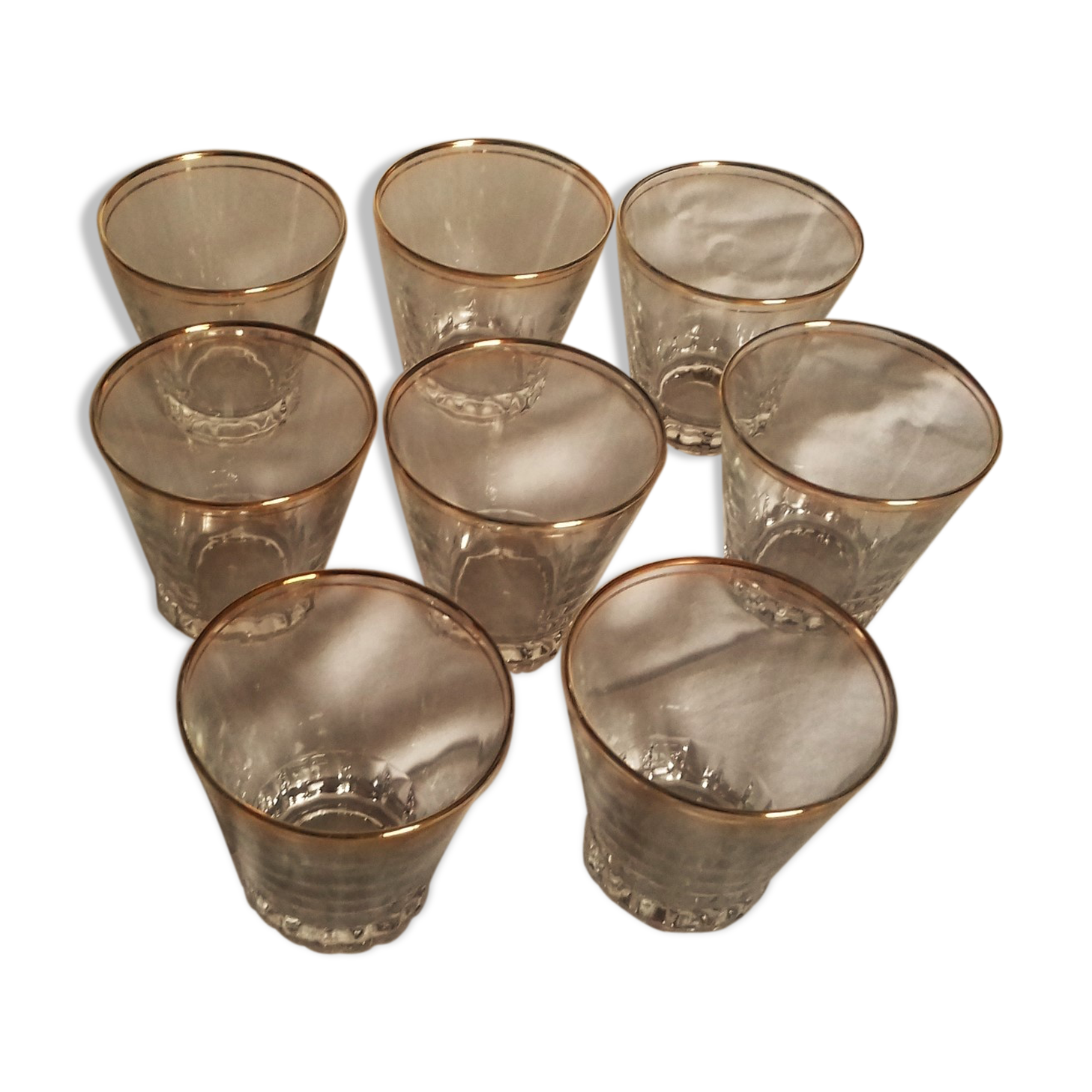 Lot 8 glasses years 30/50