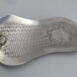 Silver and silver-filled pie server. 19th century.