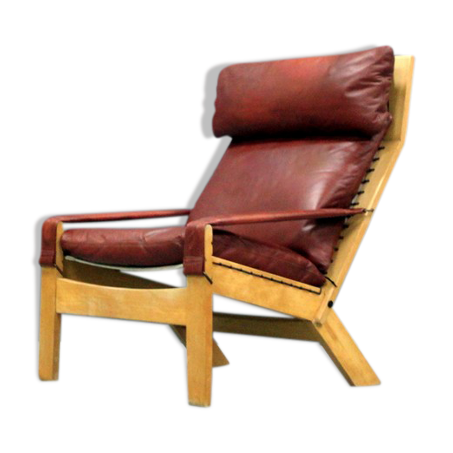 Leather armchair 1960
