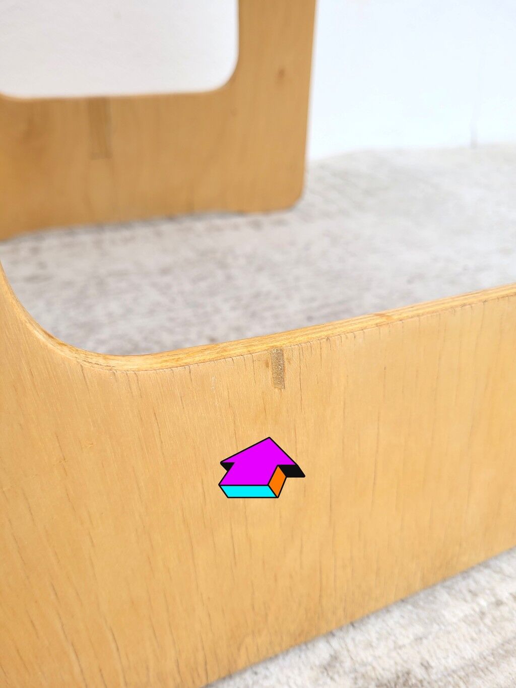 Ikea 90s stool or side table by Lisa Norinder N3