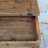 School desk with storage
