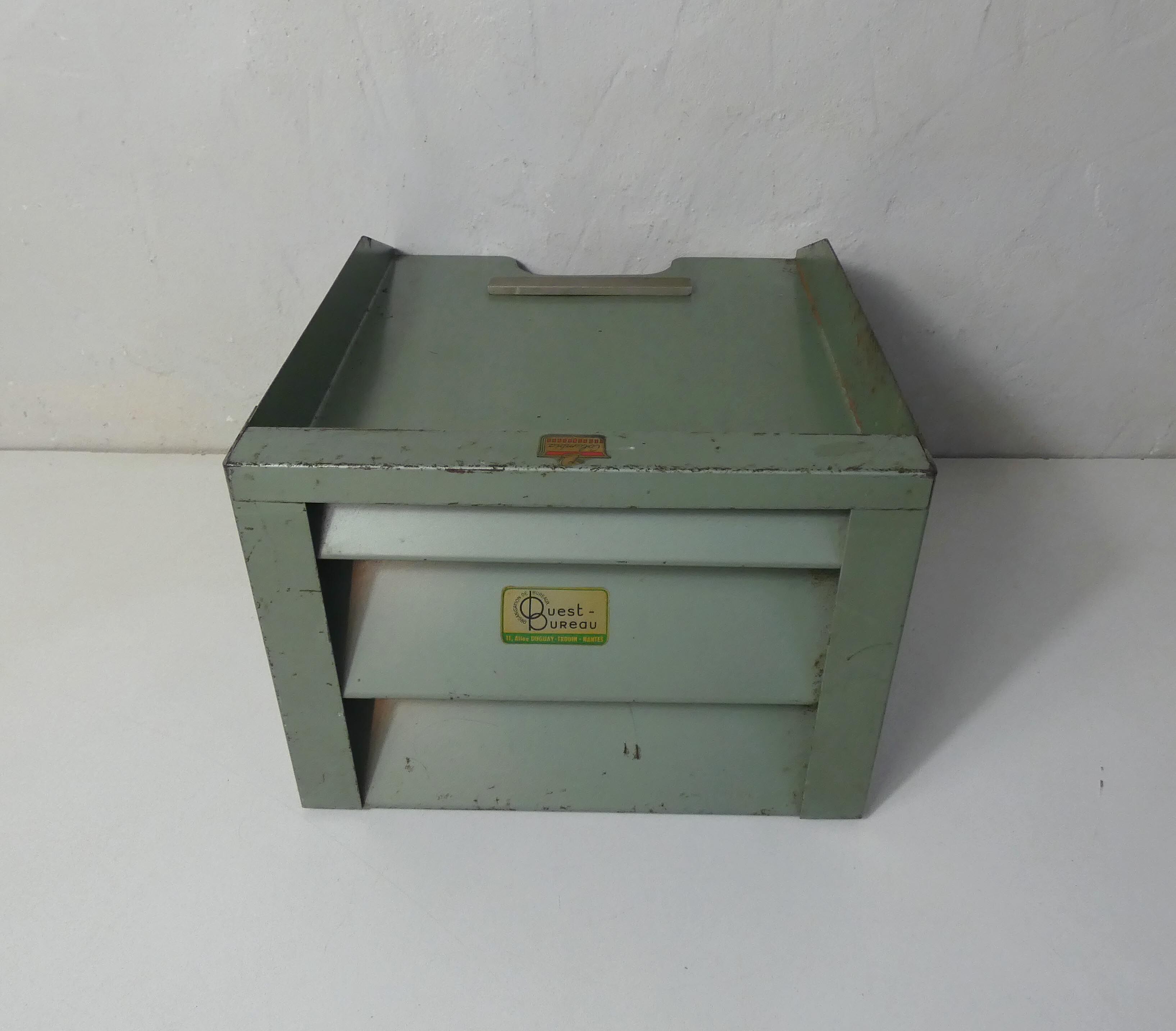 old metal document sorter West office