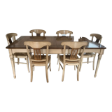 Grange dining table and 6 chairs