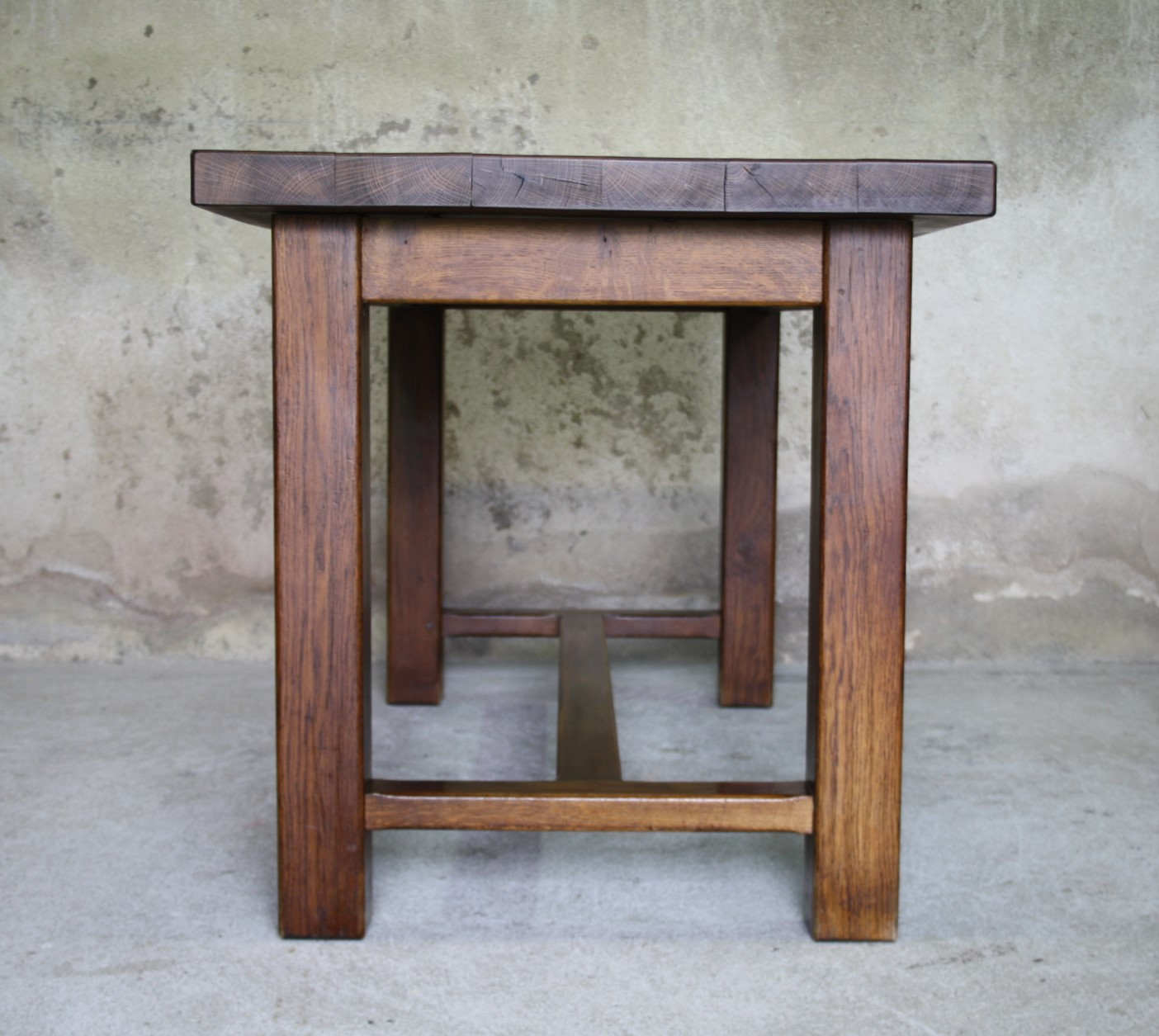 Oak farmhouse table