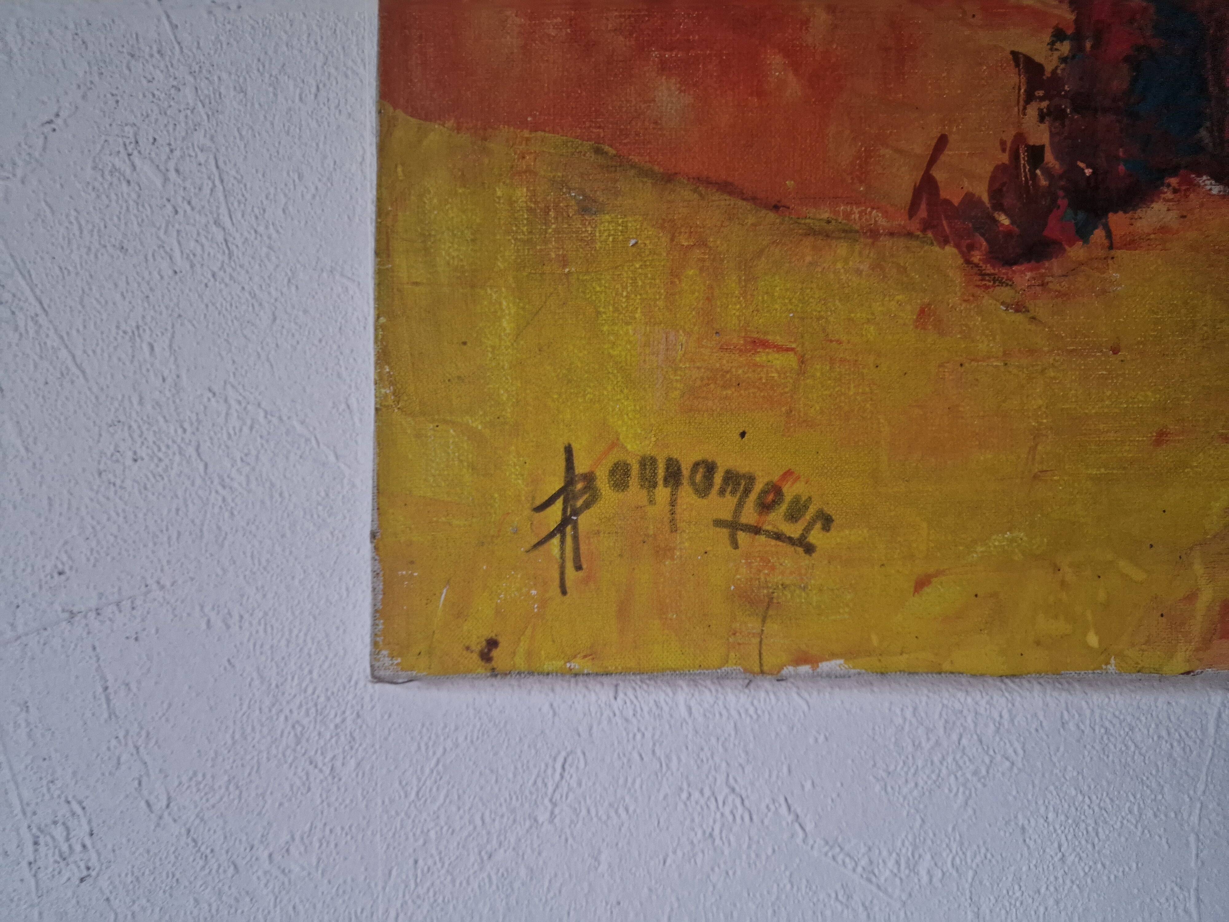 Landscape by André Bonnamour. Lyon School