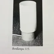 Model 115 Cylindrical Table Lamp By Uno & Östen Kristiansson For Luxus, Sweden, 1960S