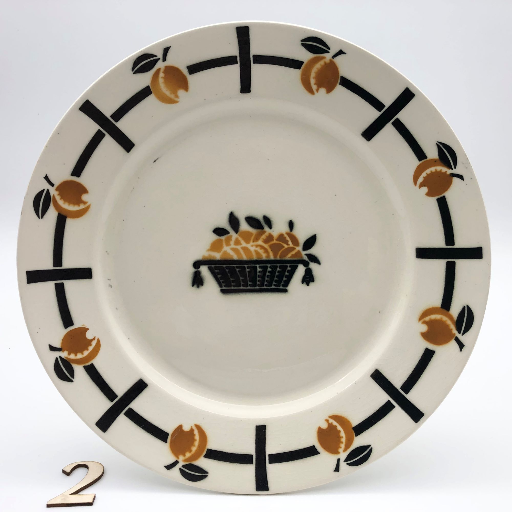 Series of 6 mismatched flat plates