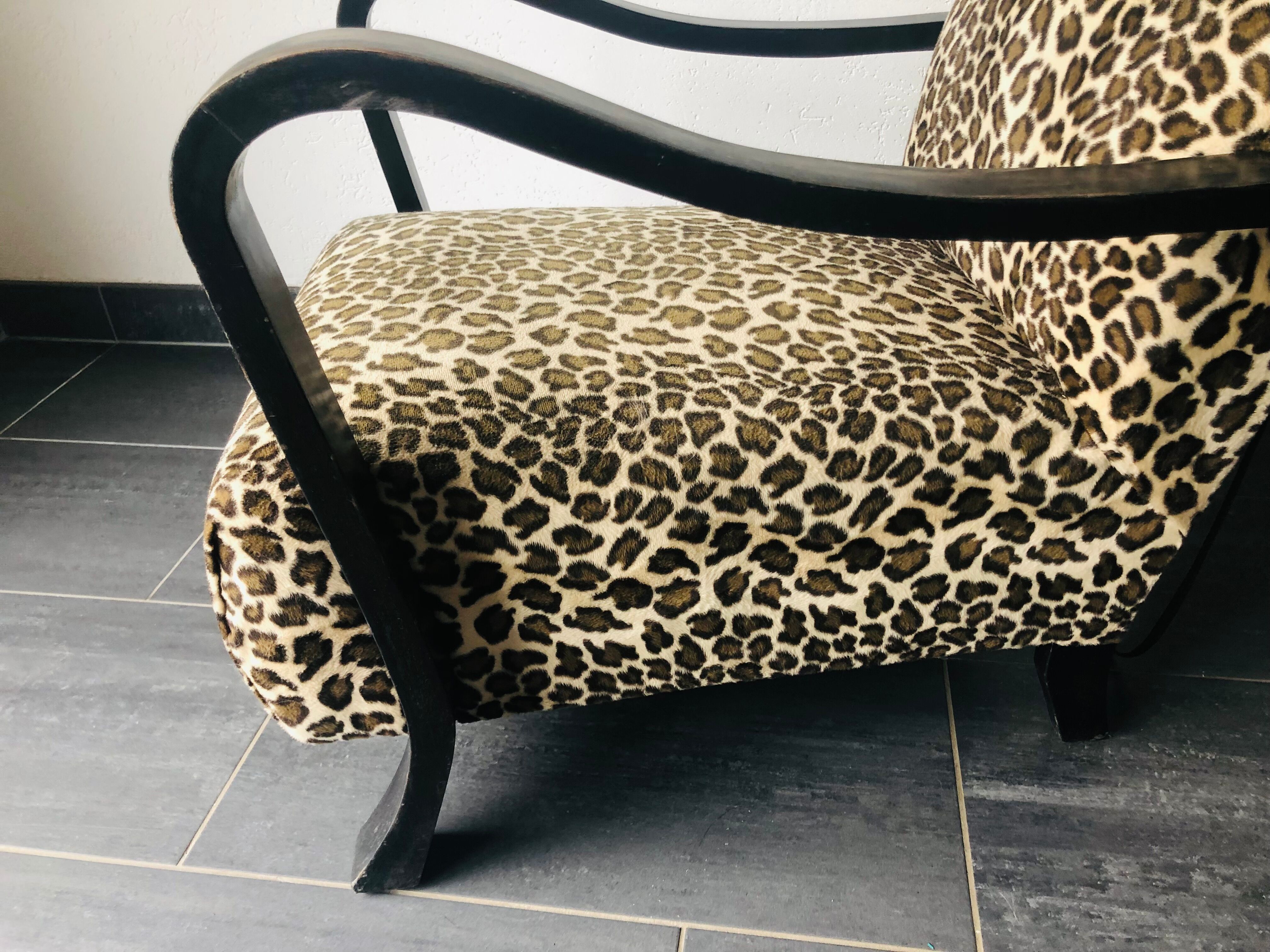 Art Deco armchair set