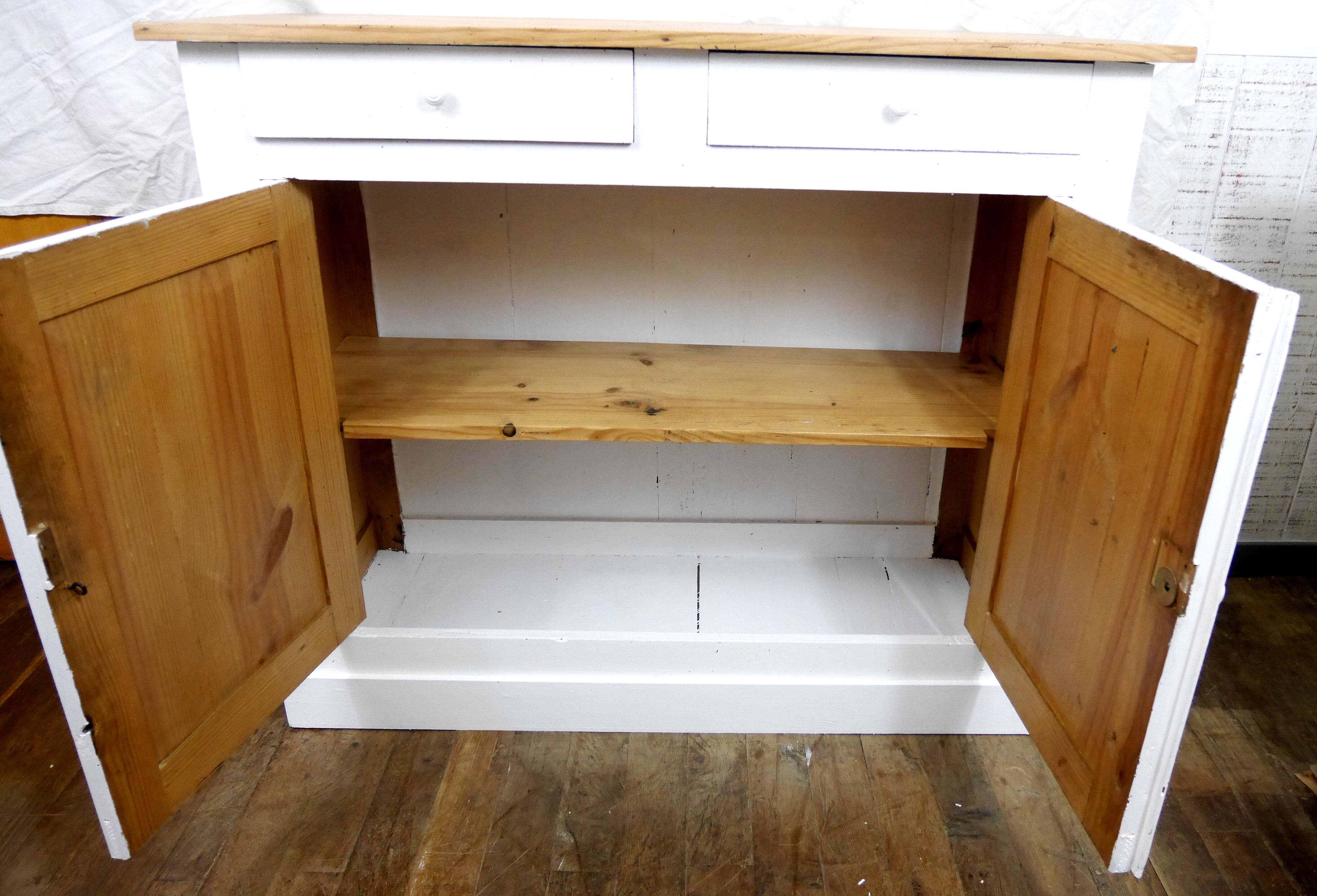 Antique white Parisian buffet