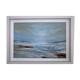 Abstract marine landscape painting, original signed and delivered with its certificate.