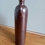 High bottle with brown enamelled sandstone handle Amsterdam