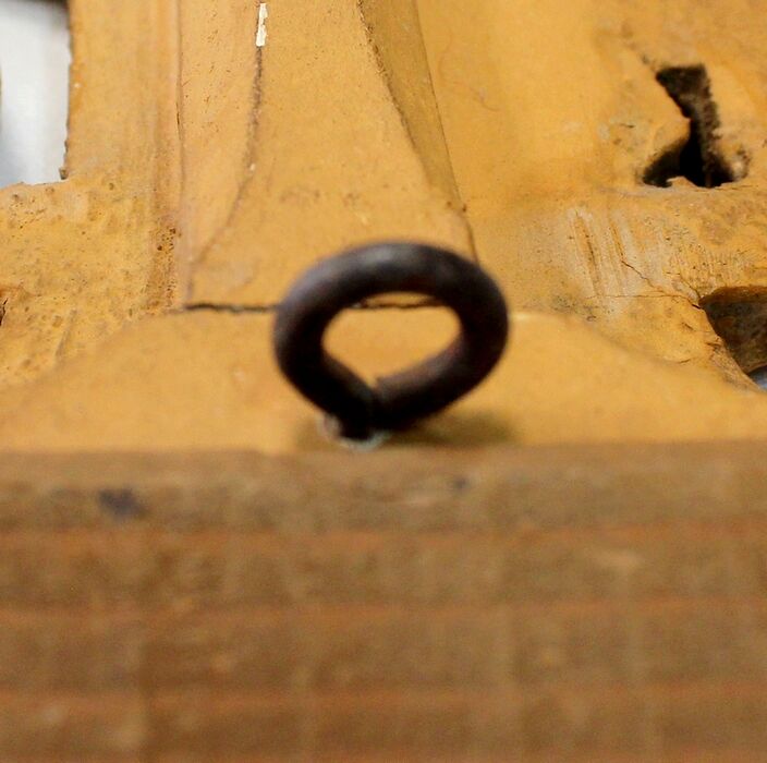 Gilded wood mirror, Louis XVI style - 1st part XXth - 60x30cm