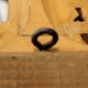Gilded wood mirror, Louis XVI style - 1st part XXth - 60x30cm