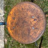 Three industrial workshop stools from the 50s/60s