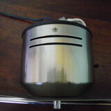 "Paulmann" 1m40 design hanging 6 lights anodized aluminium - 70s