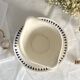 Longchamp ironstone gravy boat, Arlette model, 1950s