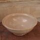 Glazed stoneware salad bowl
