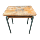 Vintage school table