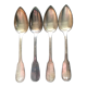 Pop-up Christmas 2022 Set of 4 silver spoons dating from the early twentieth century.