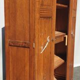 Art deco cabinet bookcase dark oak l135