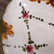 Vintage ceramic Italian aperitif plate