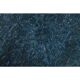 1970s Vintage Persian Handmade Wool Cotton Blue Area Rug 277x360