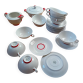 Limoges porcelain tea service A. Vignaud