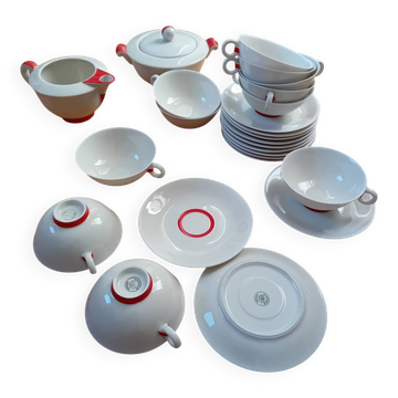 Limoges porcelain tea service A. Vignaud