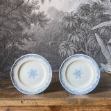 Set of 2 small Jules Vieillard plates