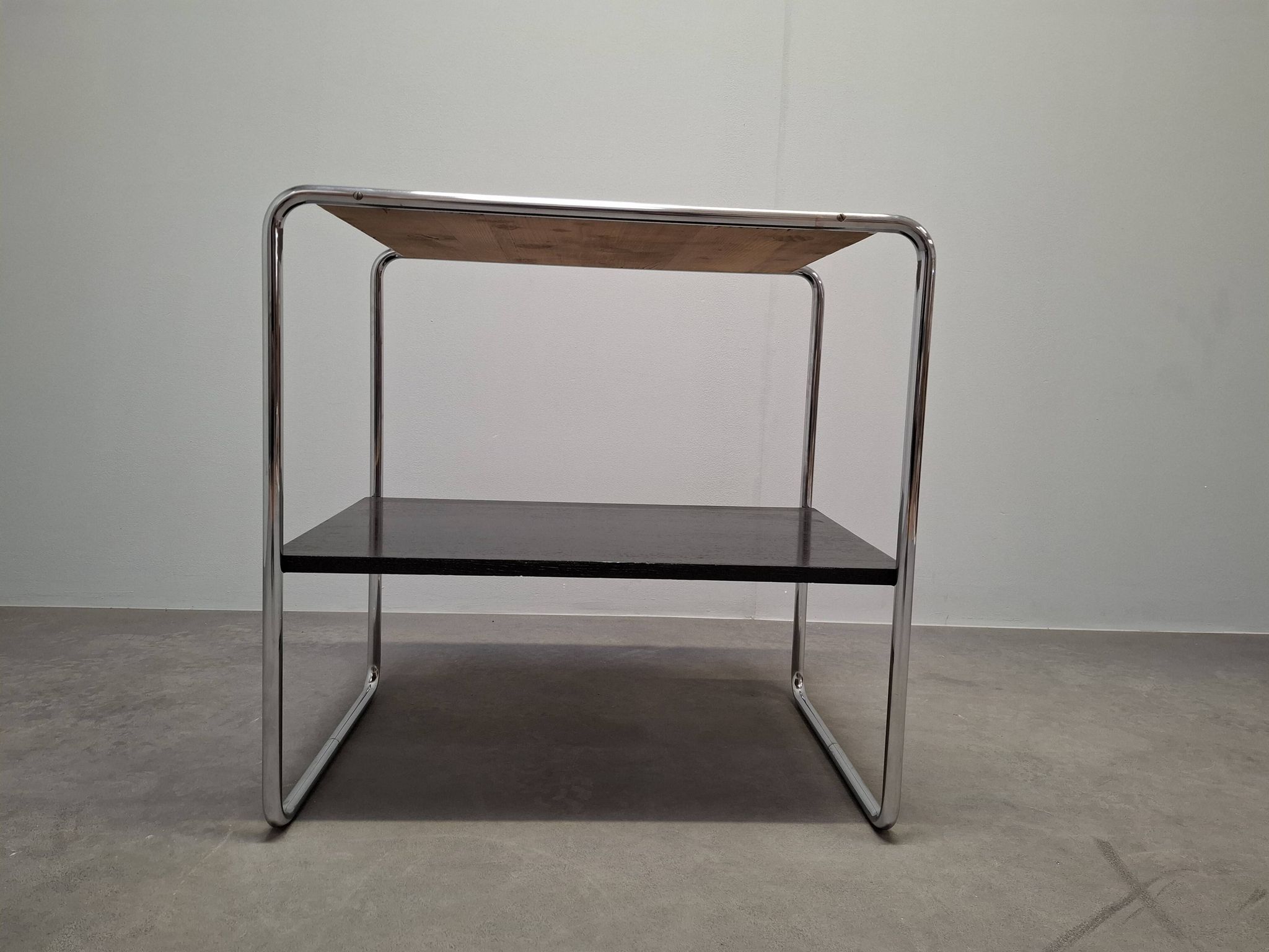 Bauhaus Side Table Attributed to Marcel Breuer, Czechoslovakia