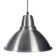 Lampe industrielle en aluminium brossé