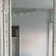 Louis XVI style mirror in wood and carved stucco 20th century